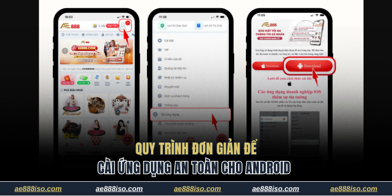 Quy trình đơn giản để cài ứng dụng an toàn cho Android