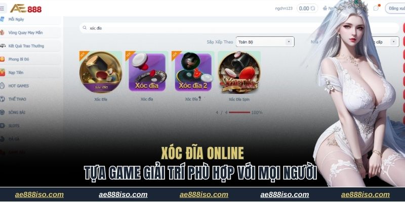 Xóc đĩa online