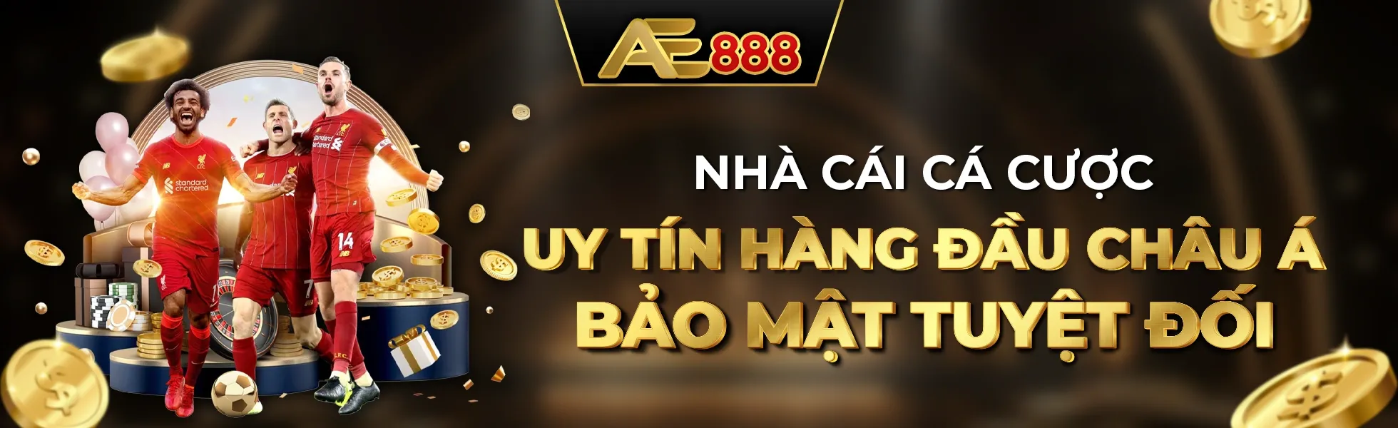 AE888 nhà cái cá cược uy tín hàng đầu châu Á, bảo mật tuyệt đối
